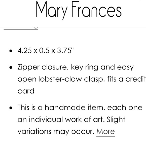 🆕MARY FRANCES 🦁COIN PURSE 🦁 - Picture 5 of 11